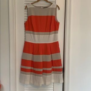 Lauren by Ralph Lauren Multi-Stripped Dress